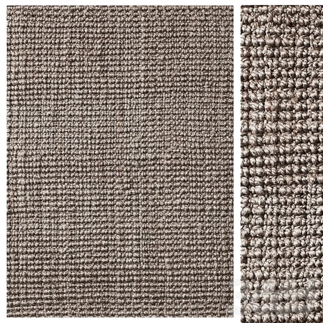 Wilder boucle jute rug